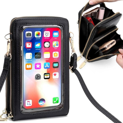 Bolsa Crossbody Feminina com Porta Celular Touch