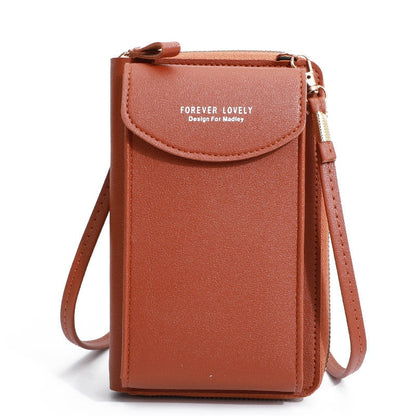 Bolsa Crossbody Carteira Integrada Eleganta