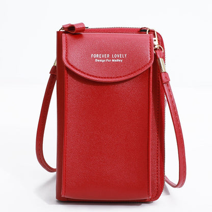 Bolsa Crossbody Carteira Integrada Eleganta