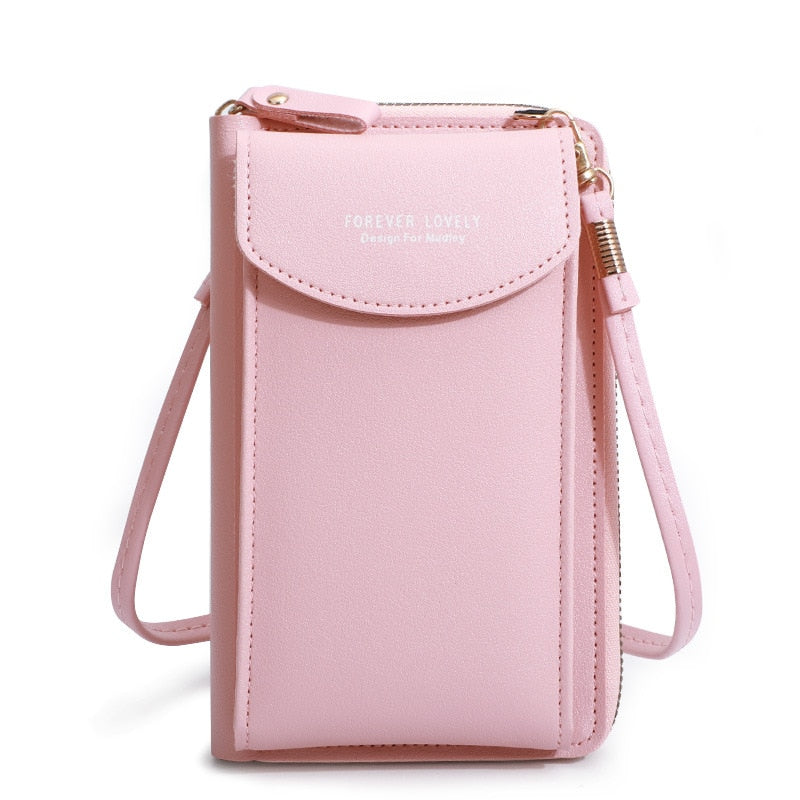 Bolsa Crossbody Carteira Integrada Eleganta