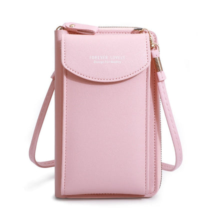 Bolsa Crossbody Carteira Integrada Eleganta