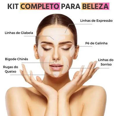 Adesivos de Silicone Anti Rugas Reutilizável